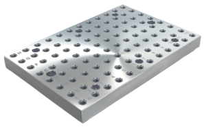 Baseplates, grey cast iron  with grid holes