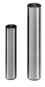 Centring pins for aligning hole