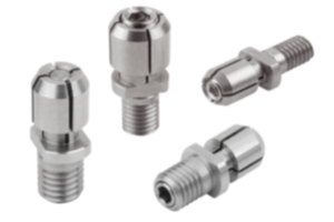 Mandrel collet  for small bores