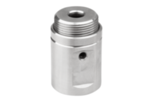 Locating adapters, cylindrical, stainless steel  pneumatic