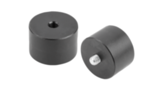 Pivot bearing, steel with external thread