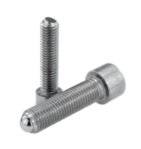 Ball-end thrust screws with head  stainless steel