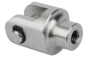 Clevis joints for rod ends  stainless steel