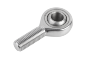 Rod ends with plain bearing  external thread, stainless steel, DIN ISO 12240-4