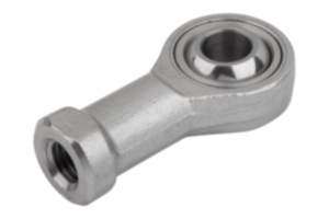 Rod ends with plain bearing  internal thread, stainless steel, DIN ISO 12240-1, maintenance-free