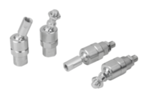 Axial joints for tractive forces  adjustable