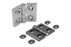 Hinges die-cast zinc  adjustable