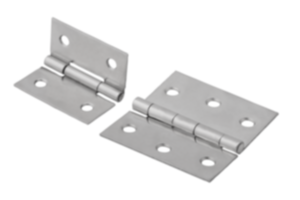 Hinges sheet steel or sheet stainless steel