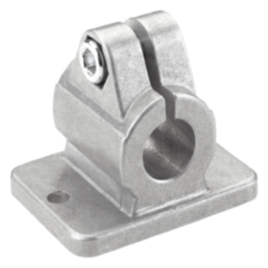 Tube clamps flange aluminium - inch