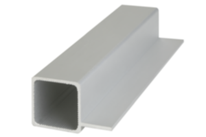 Square tubes  single-finned