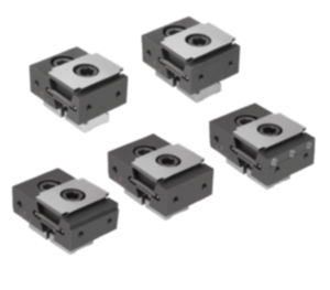 Wedge clamps with fixed jaw for multi-clamping system