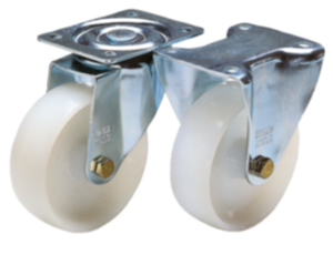 Swivel and fixed castors  standard version