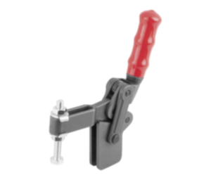 Toggle clamps vertical  heavy duty with adjustable clamping spindle