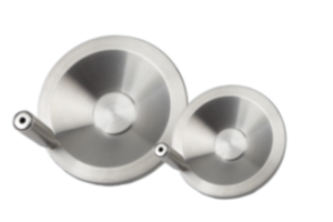 Handwheels disc stainless steel  with revolving grip