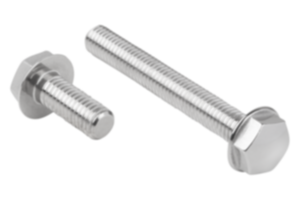 Hexagon head bolts, stainless steel in Hygienic DESIGN